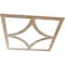 Ekena Millwork Statesman Wood Fretwork Pierced Ceiling Medallion, Red Oak, 38"OD x 24 1/4"ID x 3/8"T CMWP38X38X0375STRO - alternate 2